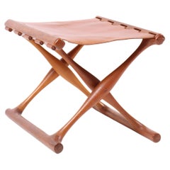 Midcentury Stool Model PH43 Designed by Poul Hundevad, 1960s