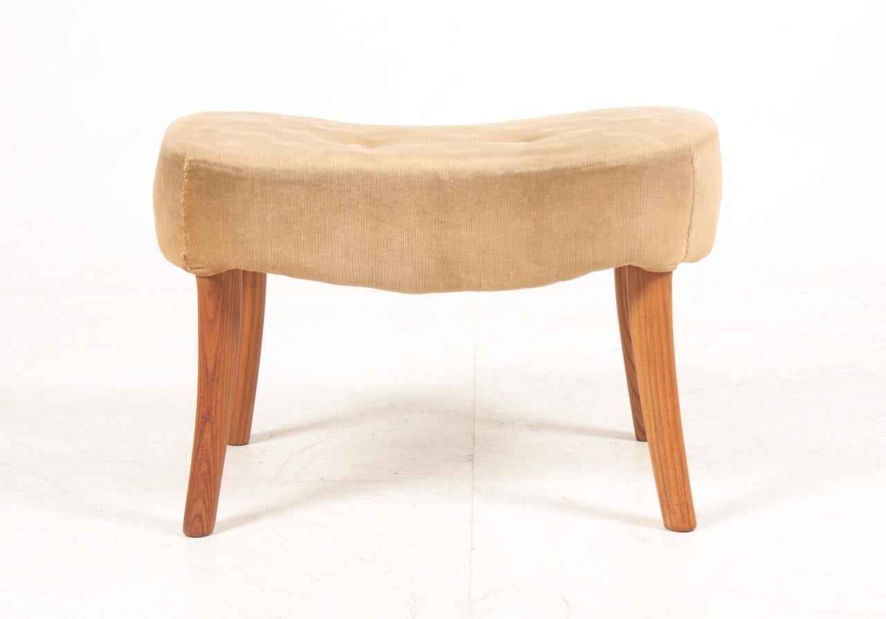 Midcentury Stool Model Pragh Designed by Ib Madsen & Acton Schubell In Good Condition In Lejre, DK