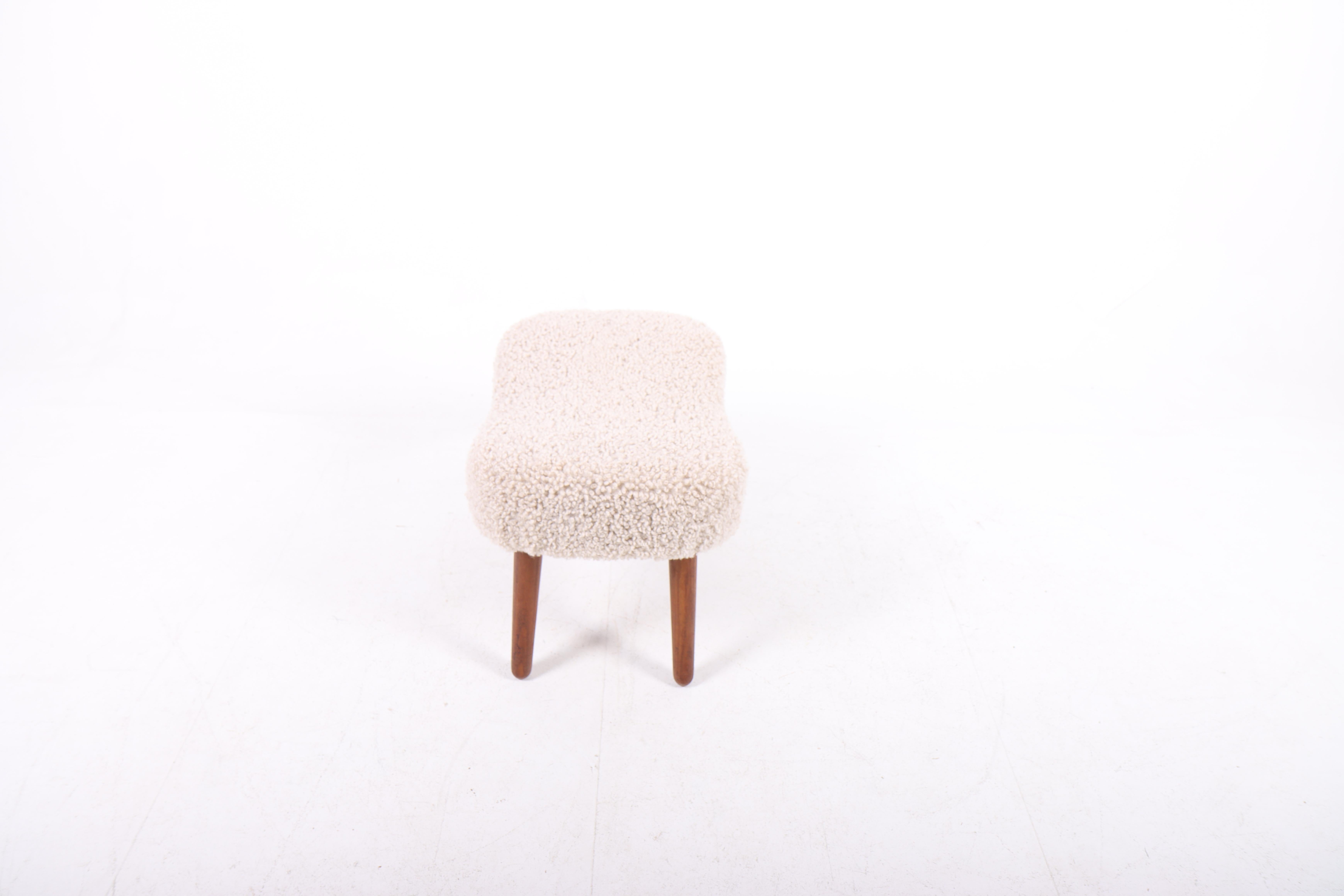 Tabouret du milieu du siècle Modèle Pragh conçu par Ib Madsen & Acton Schubell Bon état - En vente à Lejre, DK