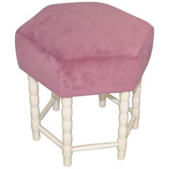 Midcentury Stool or Ottoman, 1960s