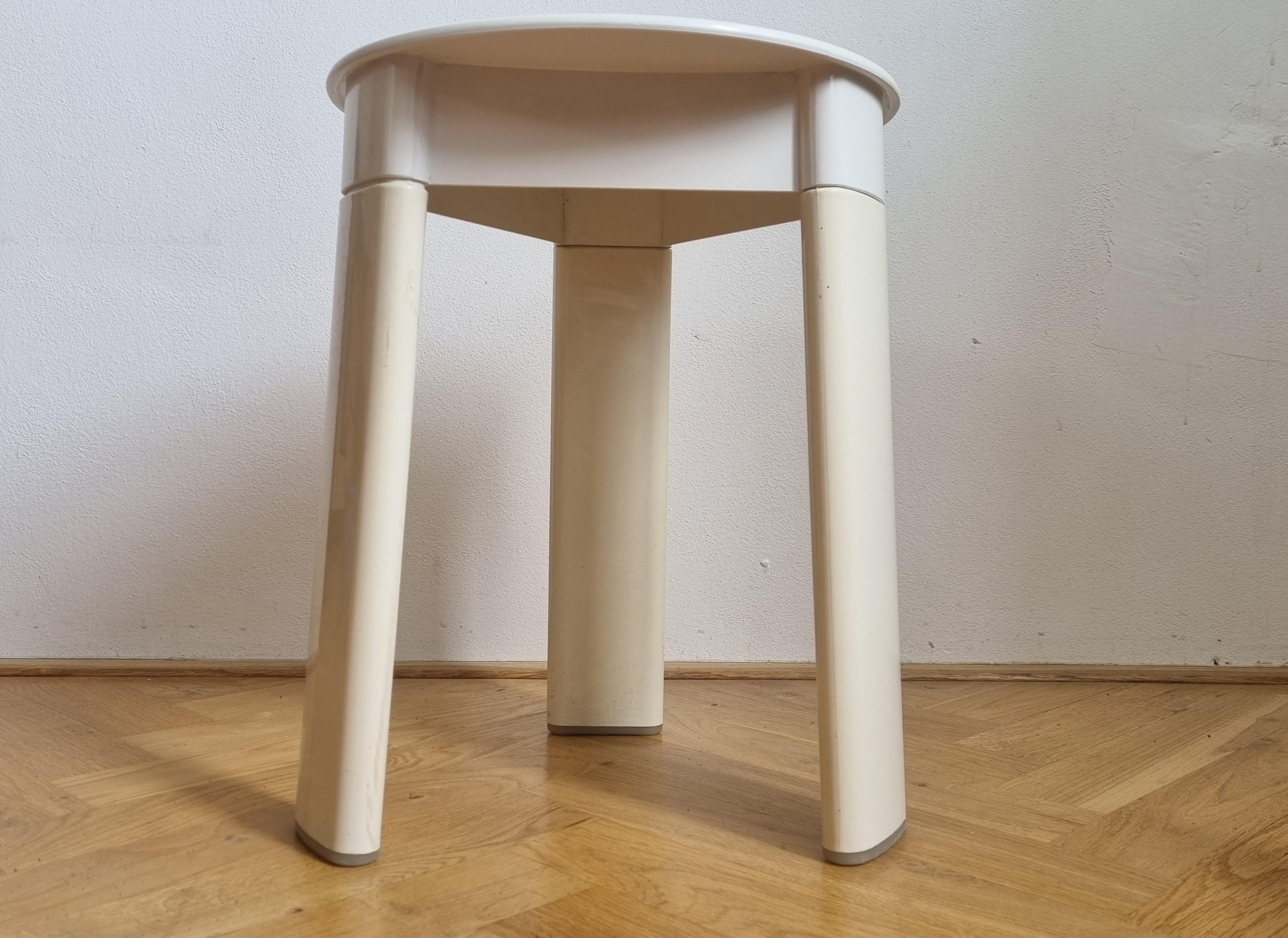Midcentury Stool or Side Table Trio, Olaf Von Bohr for Gedy, Italy, 1970s For Sale 5