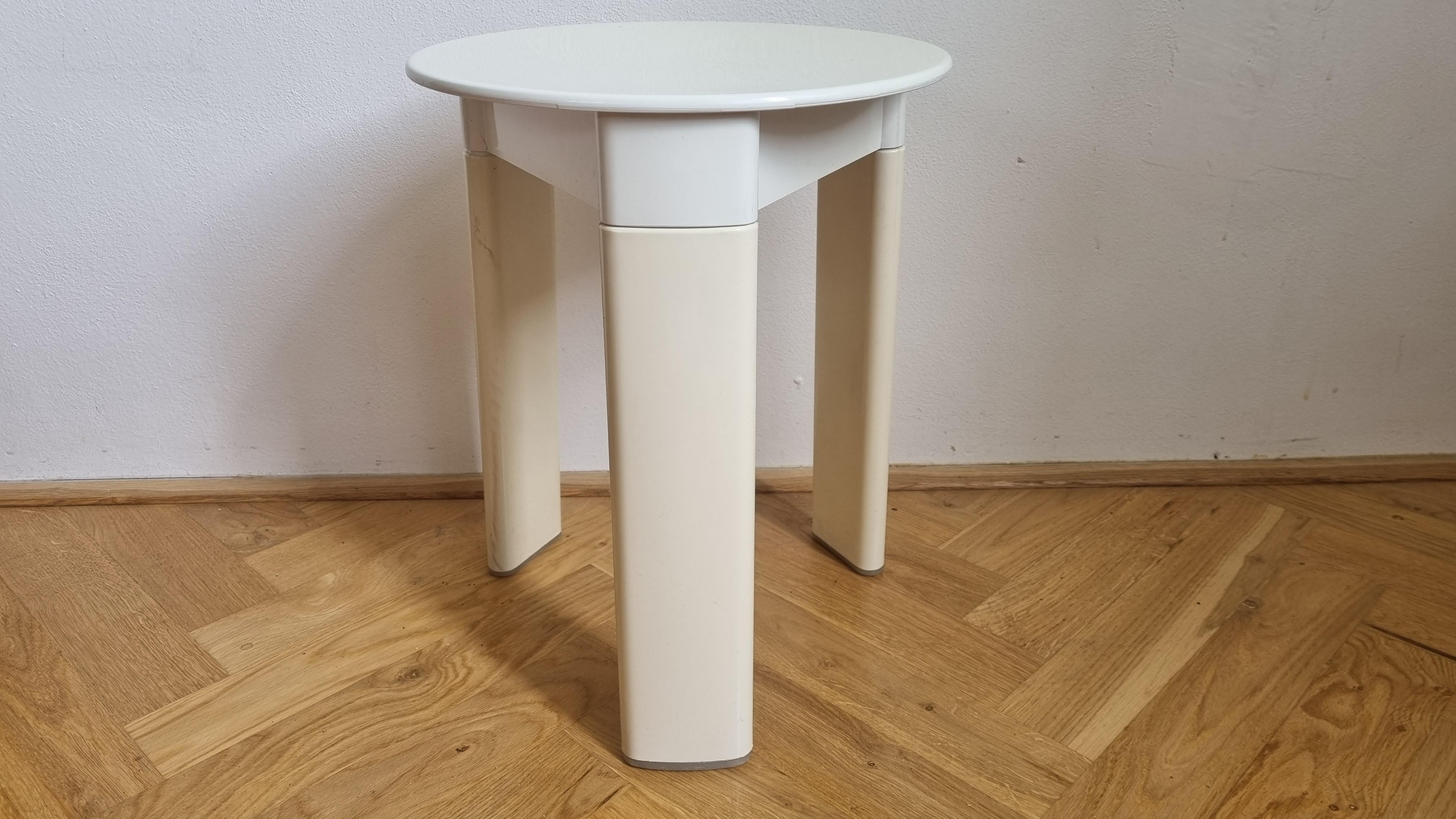 Midcentury Stool or Side Table Trio, Olaf Von Bohr for Gedy, Italy, 1970s In Good Condition For Sale In Praha, CZ