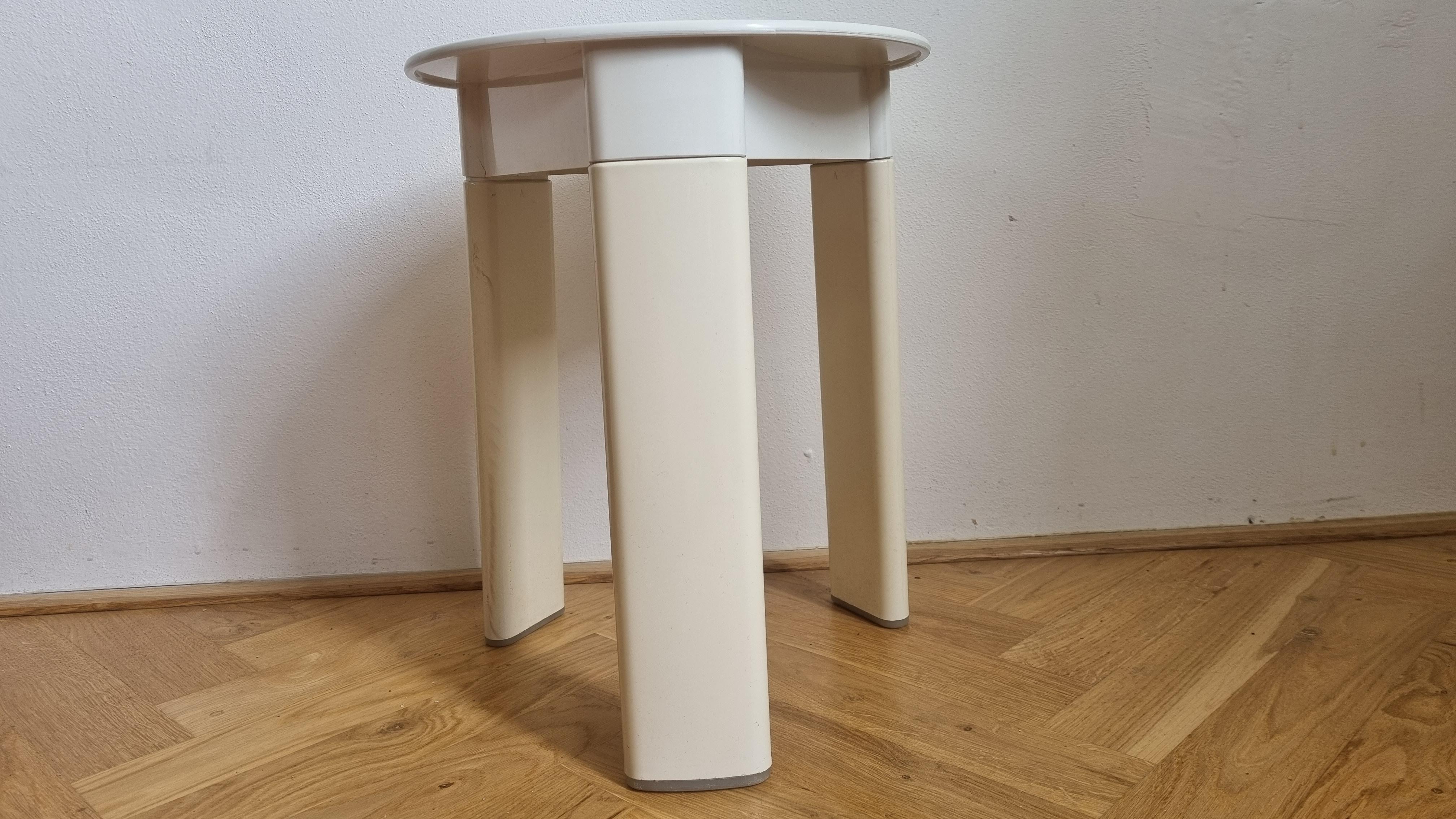 Late 20th Century Midcentury Stool or Side Table Trio, Olaf Von Bohr for Gedy, Italy, 1970s For Sale