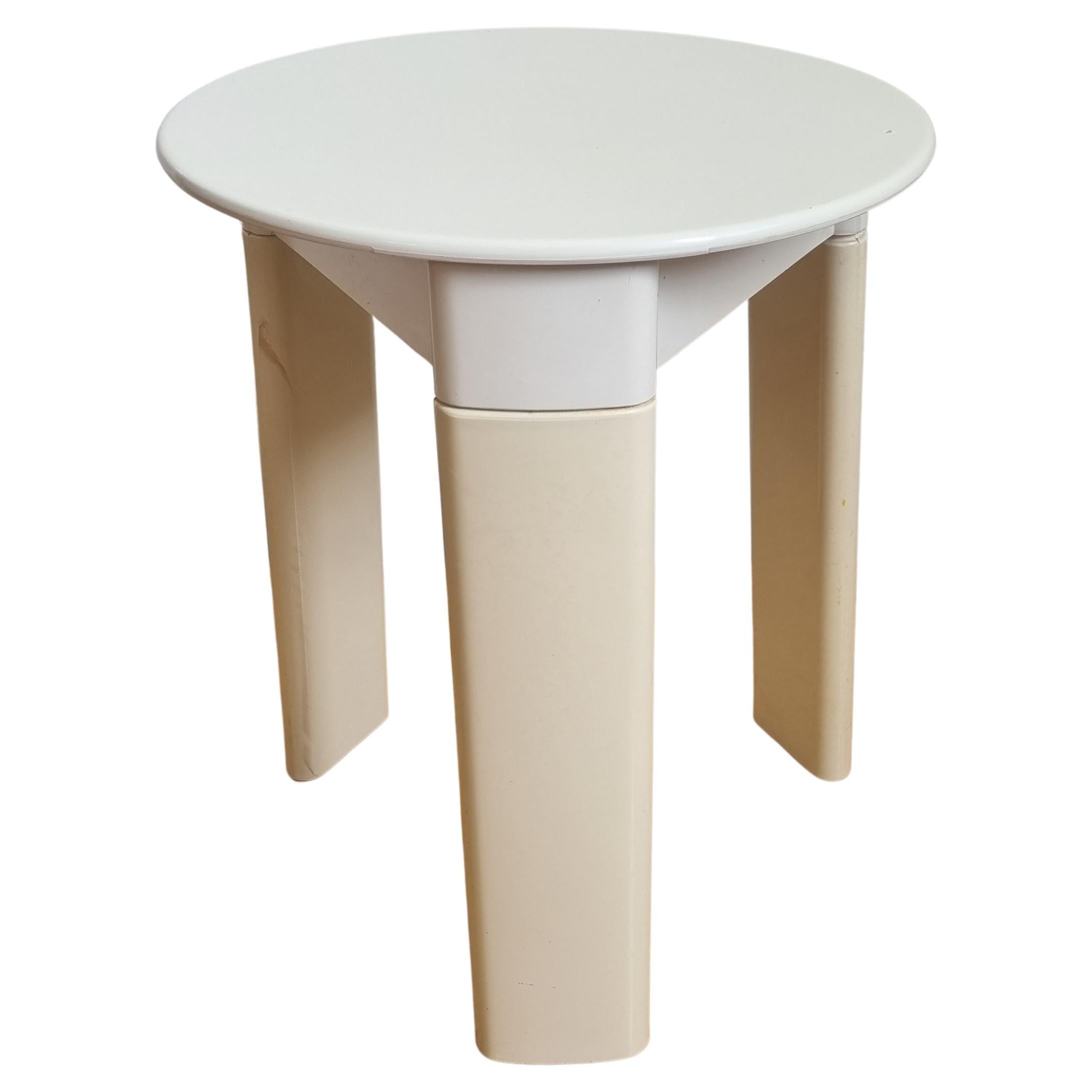 Tabouret ou table d'appoint trio du milieu du siècle dernier, Olaf Von Bohr pour Gedy, Italie, 1970