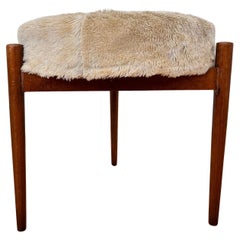 Midcentury Stool or Tabouret, Denmark, 1960s