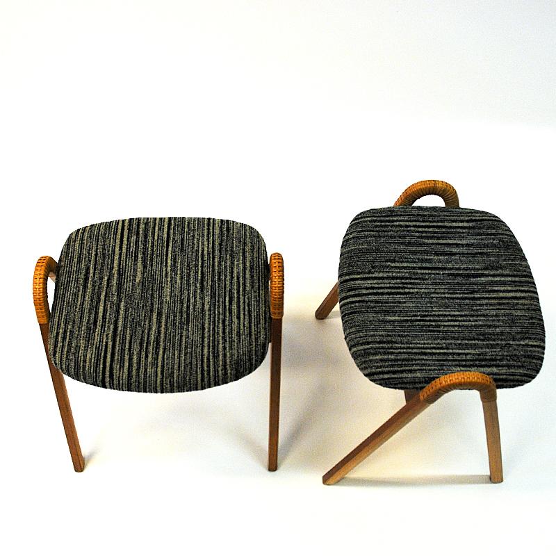 Norwegian Midcentury stools by Møre Lenestolfabrikk 1950s, Norway - 2 pcs