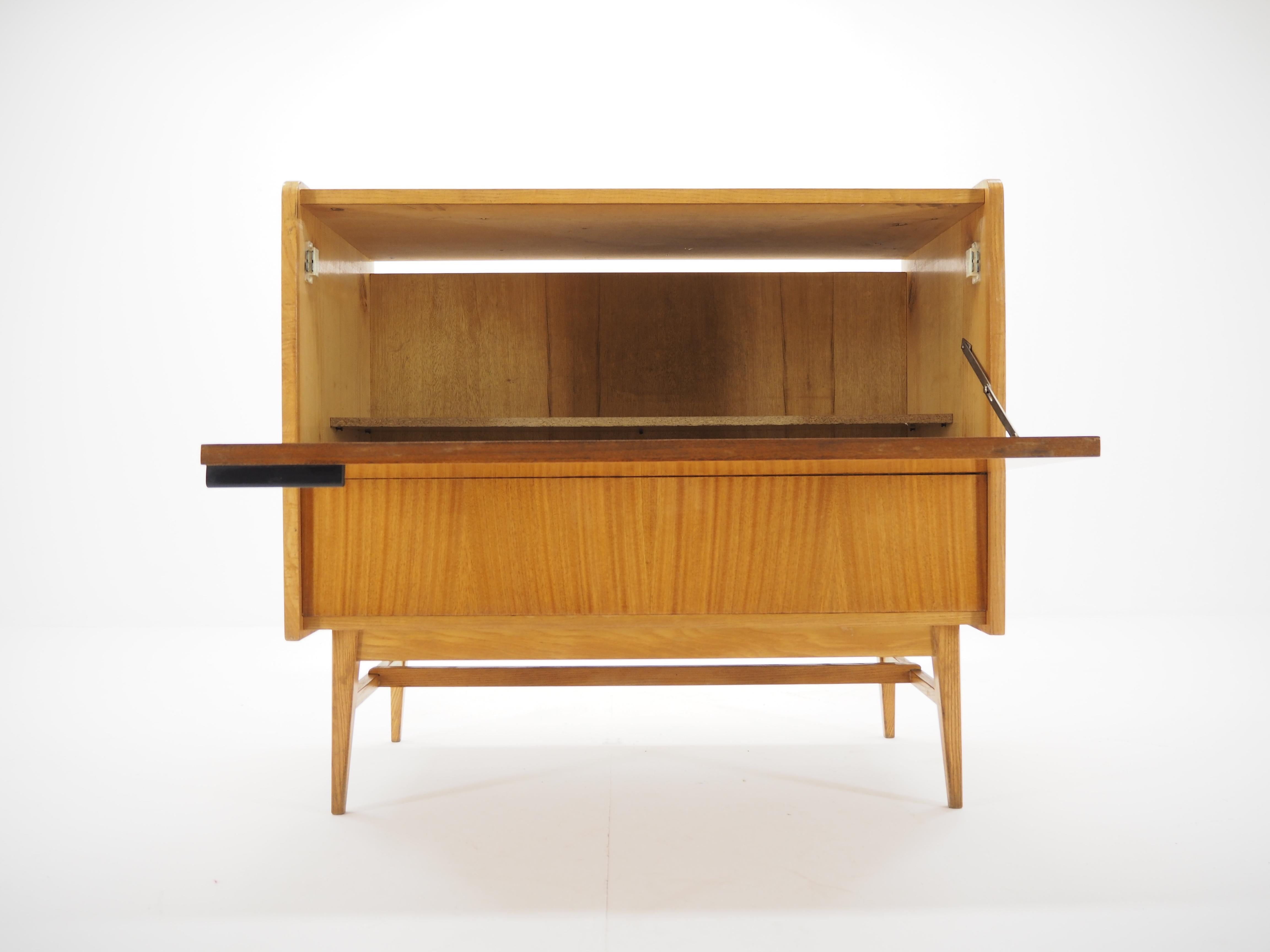 European Midcentury Storage Cabinet, Czechoslovakia, 1960s For Sale