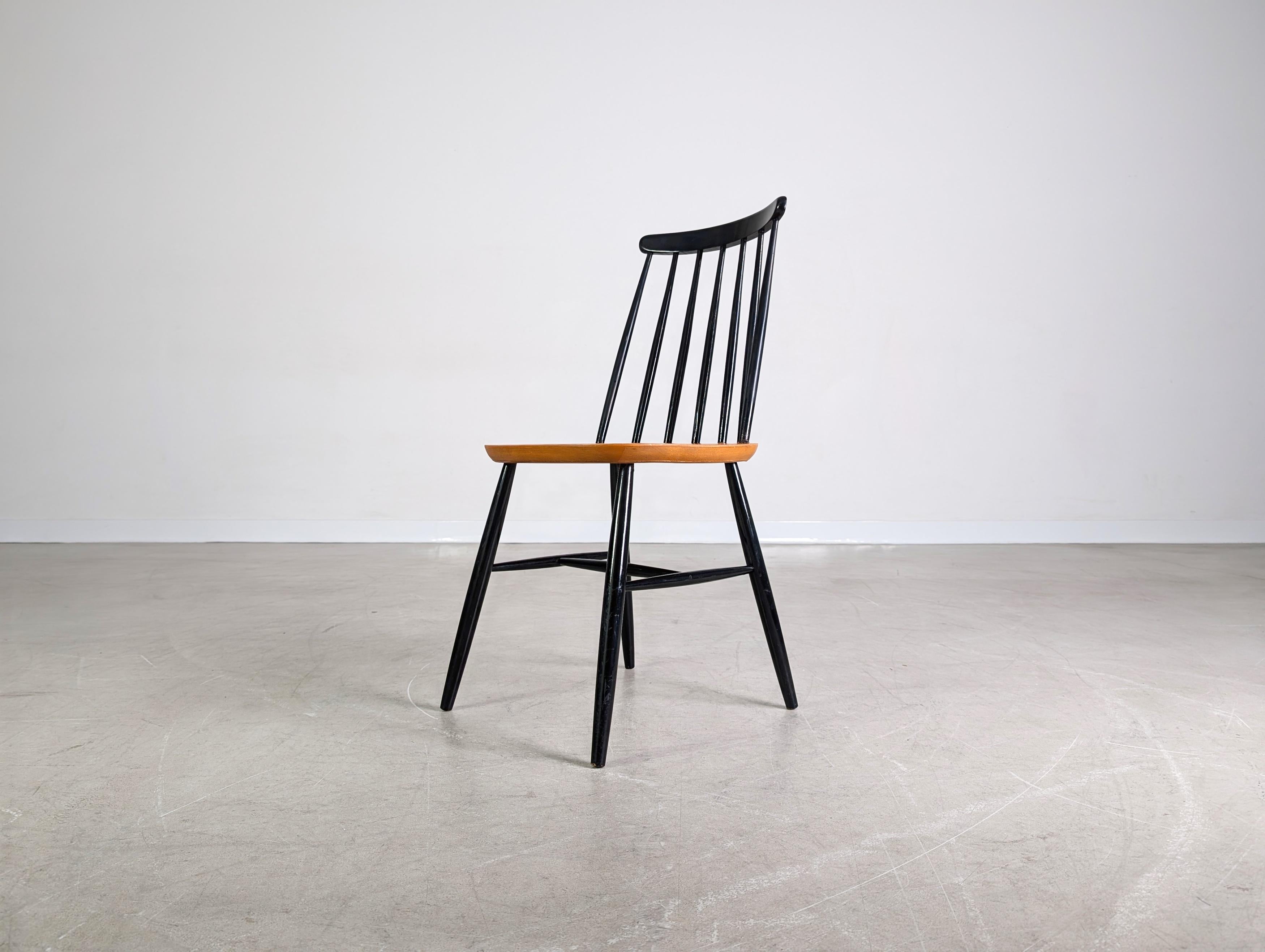 Midcentury Stuhl Ilmari Tapiovaara Vintage dänisches Design Teak (Teakholz) im Angebot