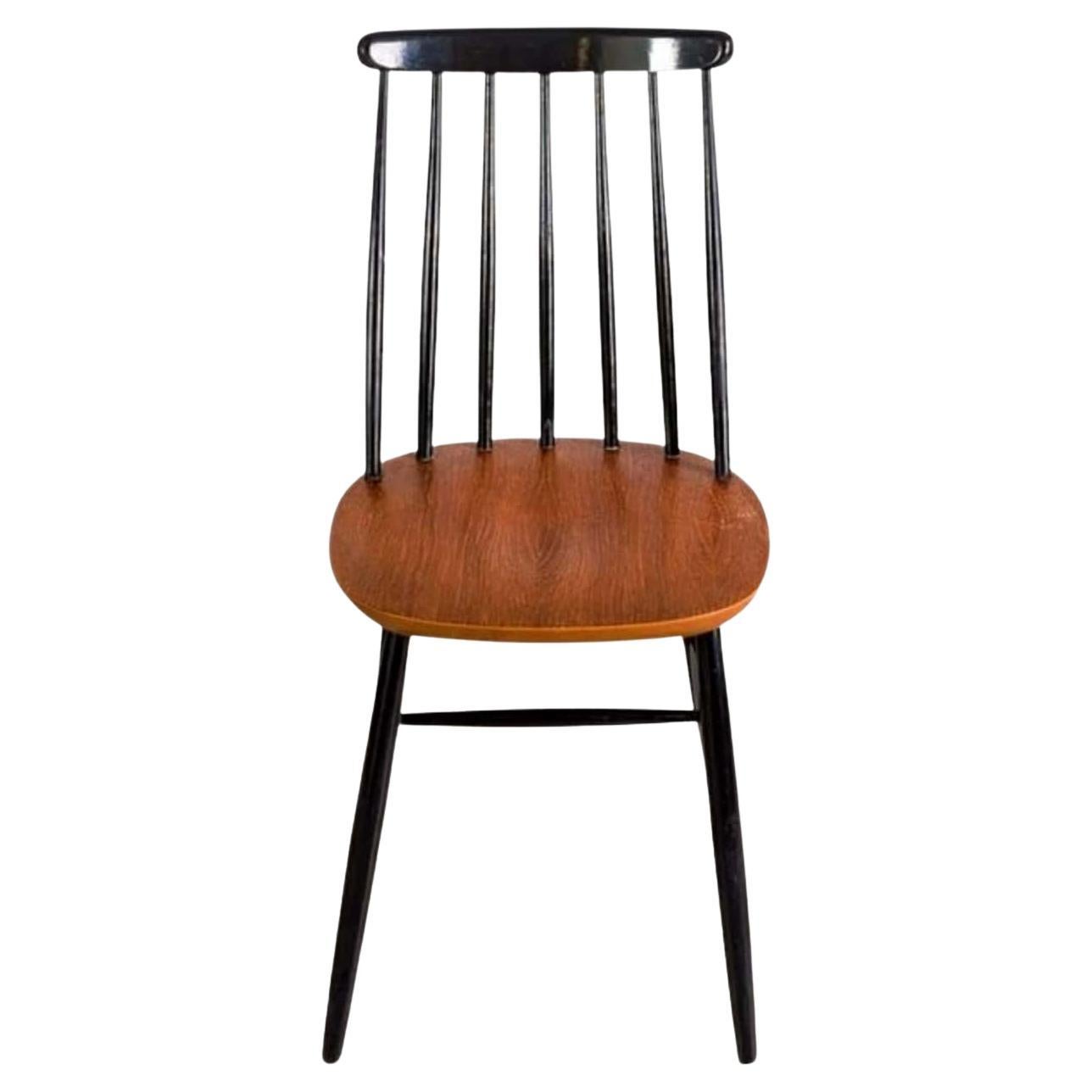 Midcentury Stuhl Ilmari Tapiovaara Vintage dänisches Design Teak im Angebot