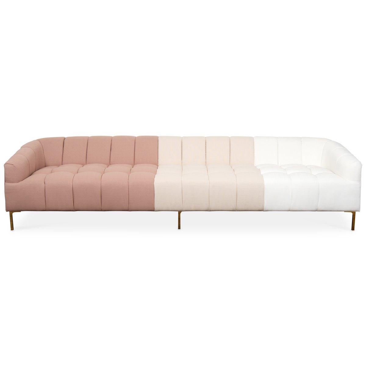 blush sofa