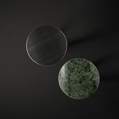 Midcentury Style, Dorchester Coffeetable, Veined Marble or Bronze, Made in Italy