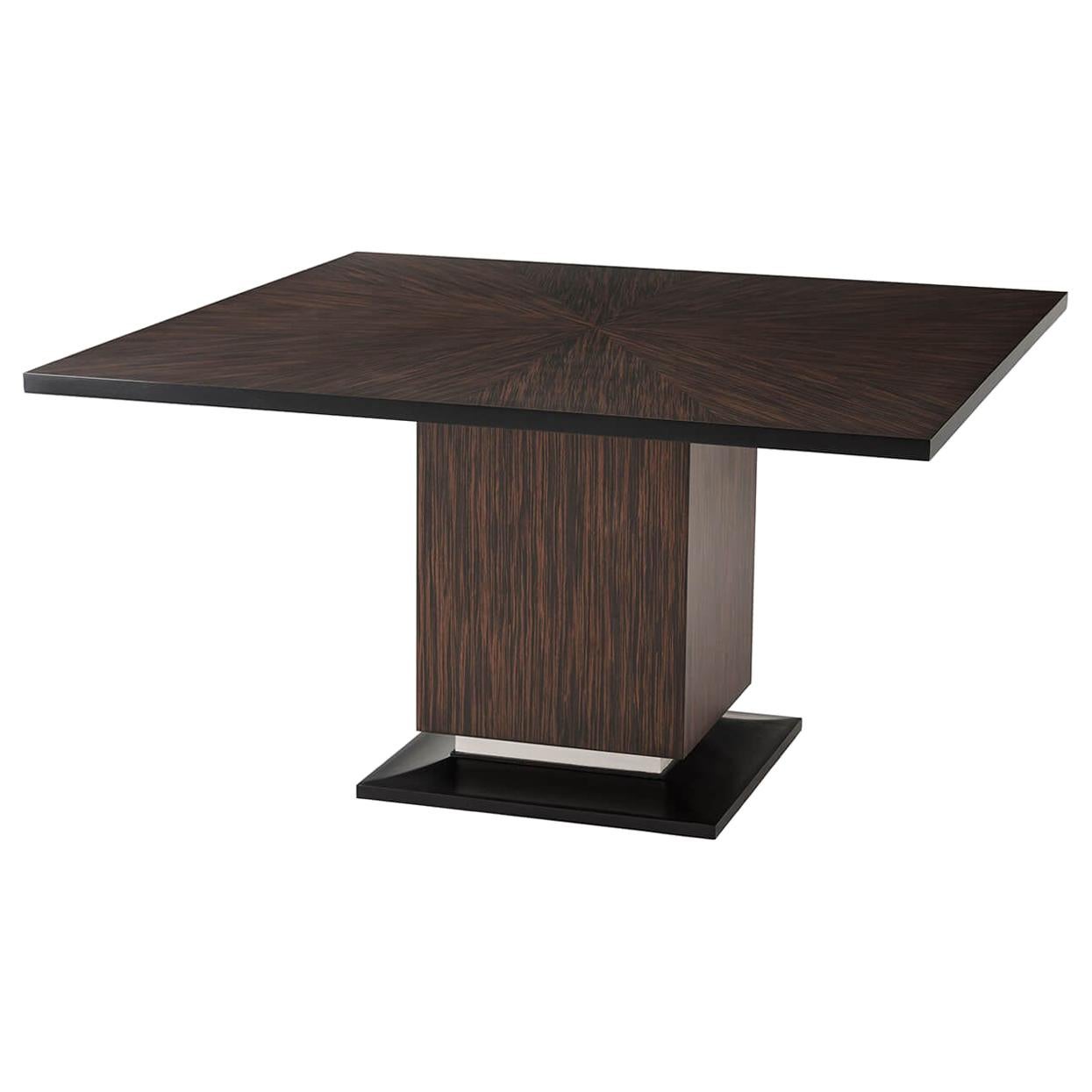 Midcentury Style Square Dining Table
