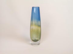 Midcentury Sven Palmqvist Orrefors Kraka Crystal Vase