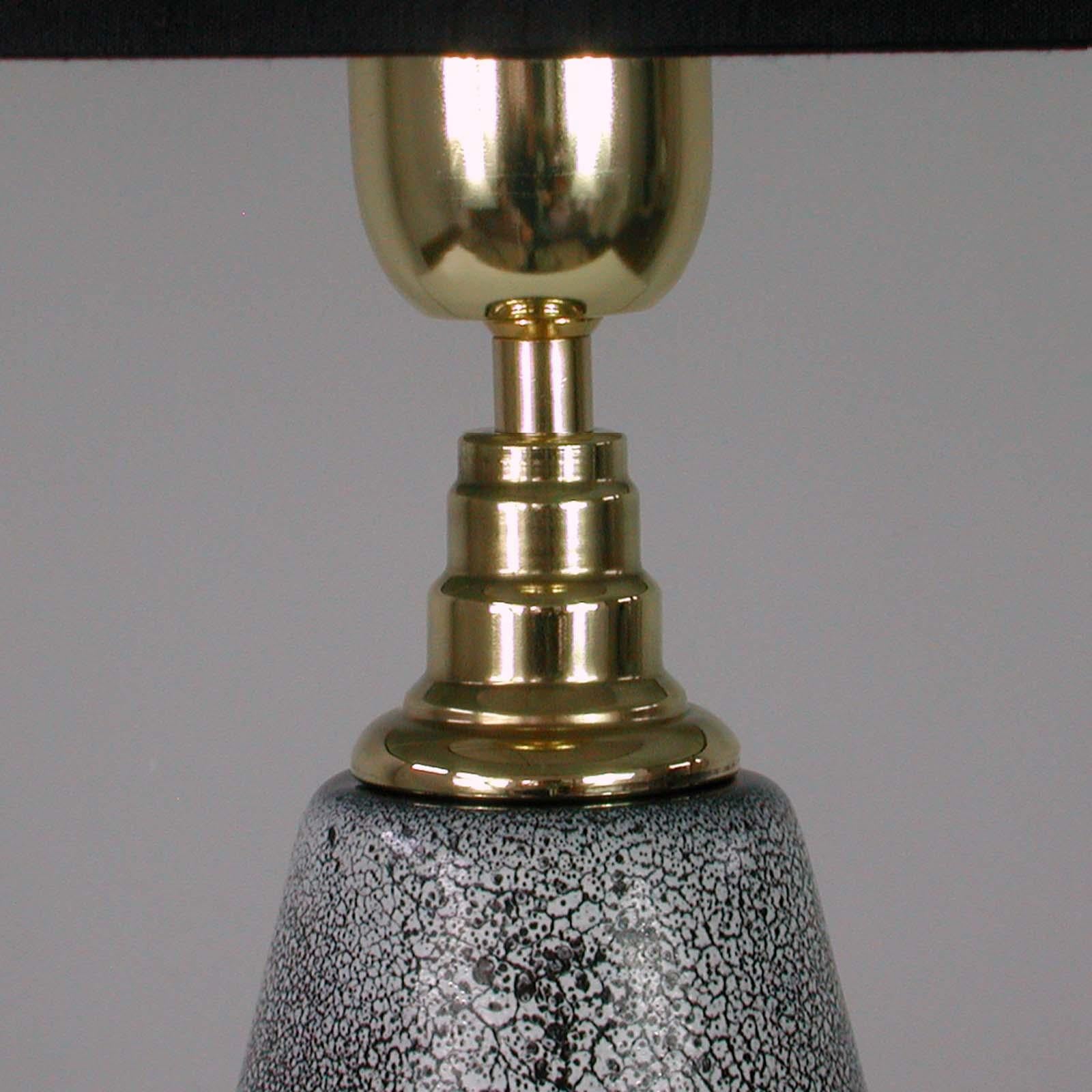 Midcentury Swedish Ceramic Table Lamp, attr. Ingrid Atterberg for Ekeby, 1960s 3