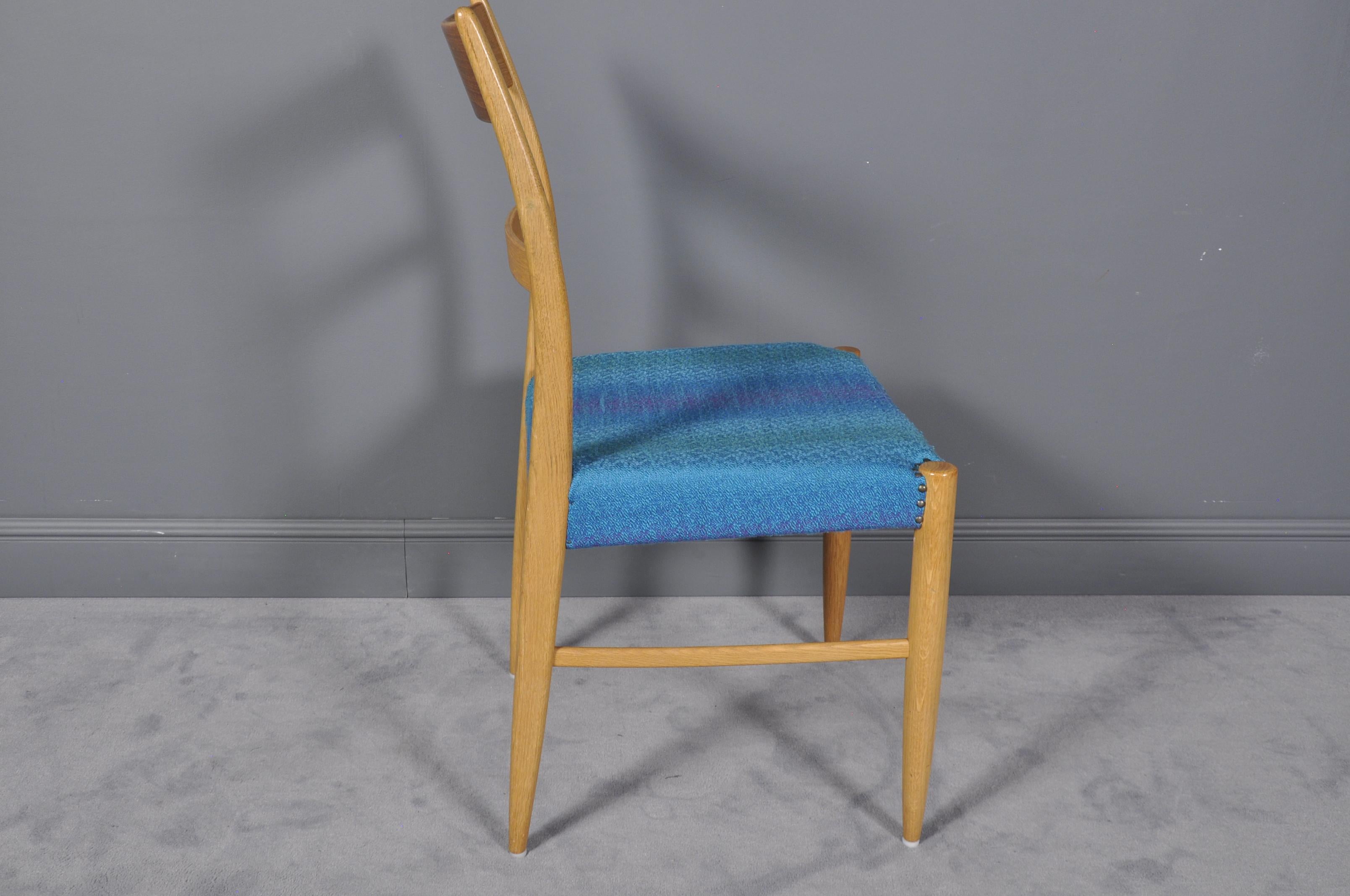 Midcentury Swedish Dining Chairs, 1960s, Set of Six 4
