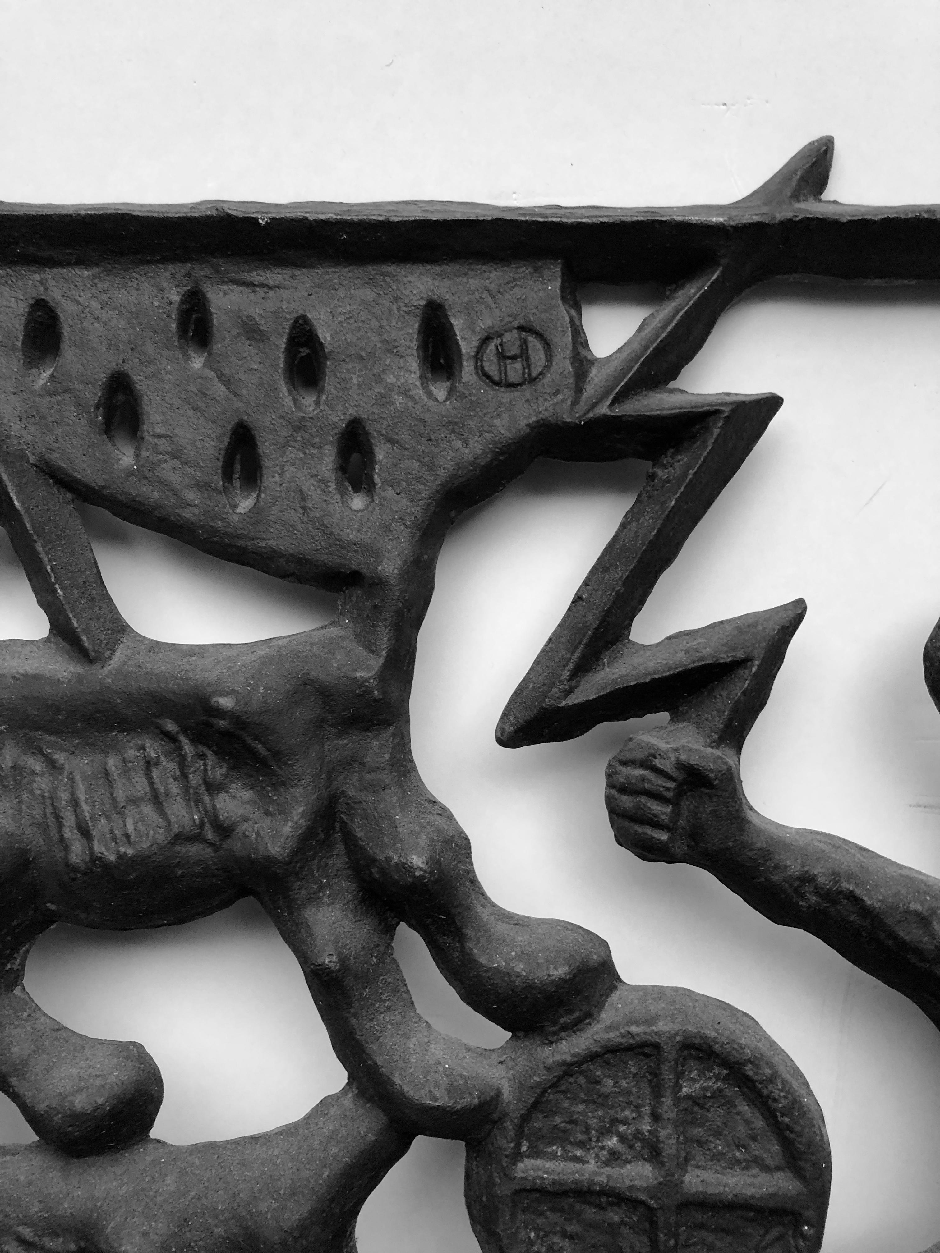 Schwedischer Kaminschirm aus der Mitte des Jahrhunderts von Olle Hermansson für Husqvarna im Zustand „Gut“ im Angebot in Stockholm, SE