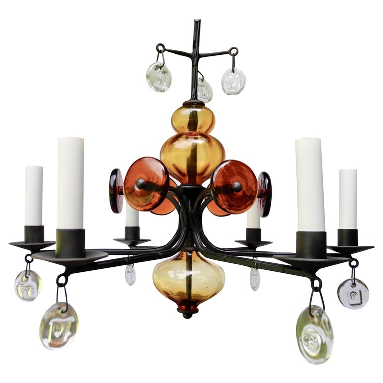 Beautiful view of Glass And Metal Chandeliers