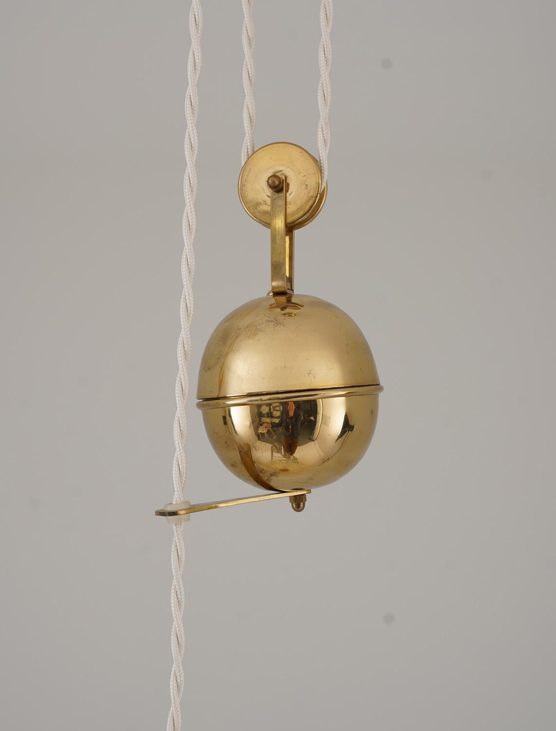 Midcentury Swedish Pendant by Josef Frank for Svenskt Tenn In Good Condition In Karlstad, SE