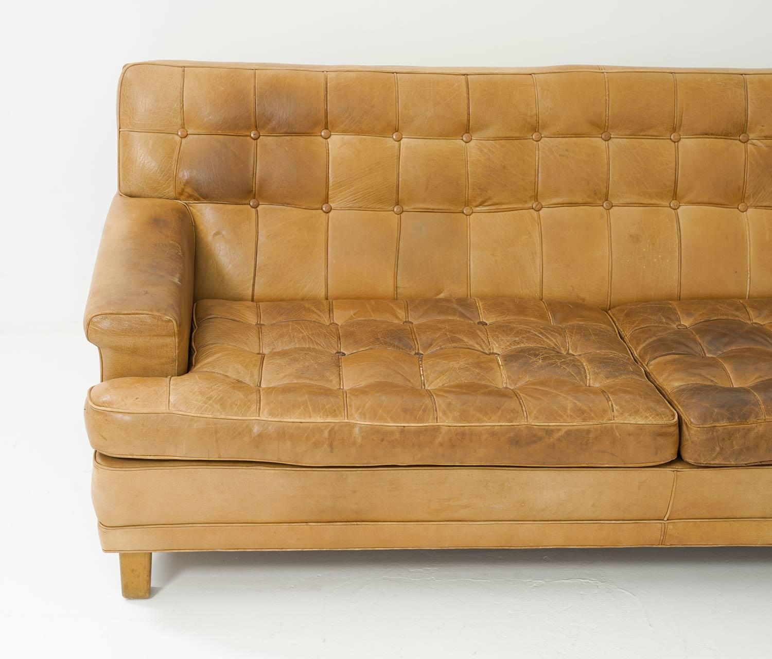 20th Century Midcentury Swedish Sofa 