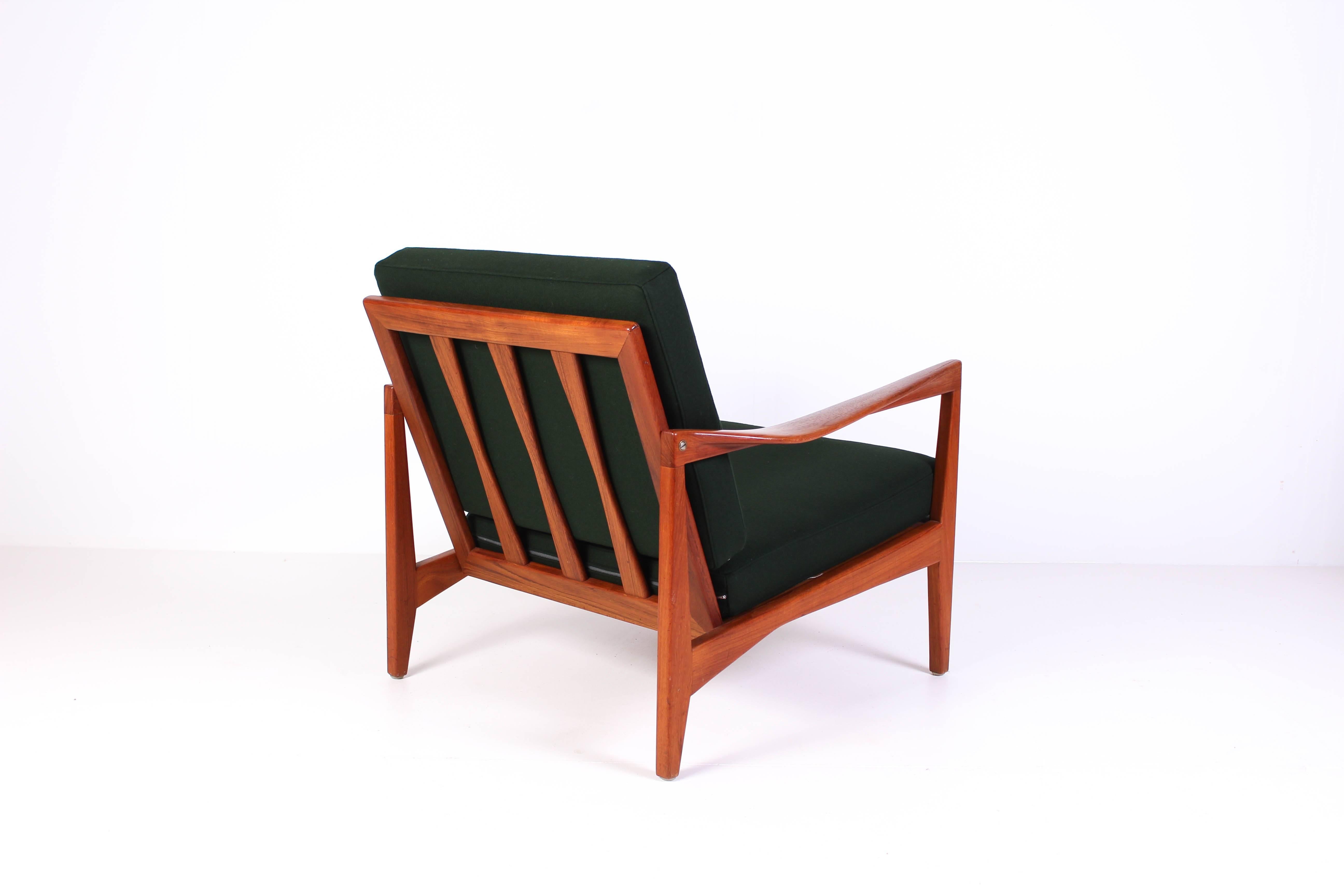 Midcentury Swedish Svante Skogh Teak Easy Chair 4