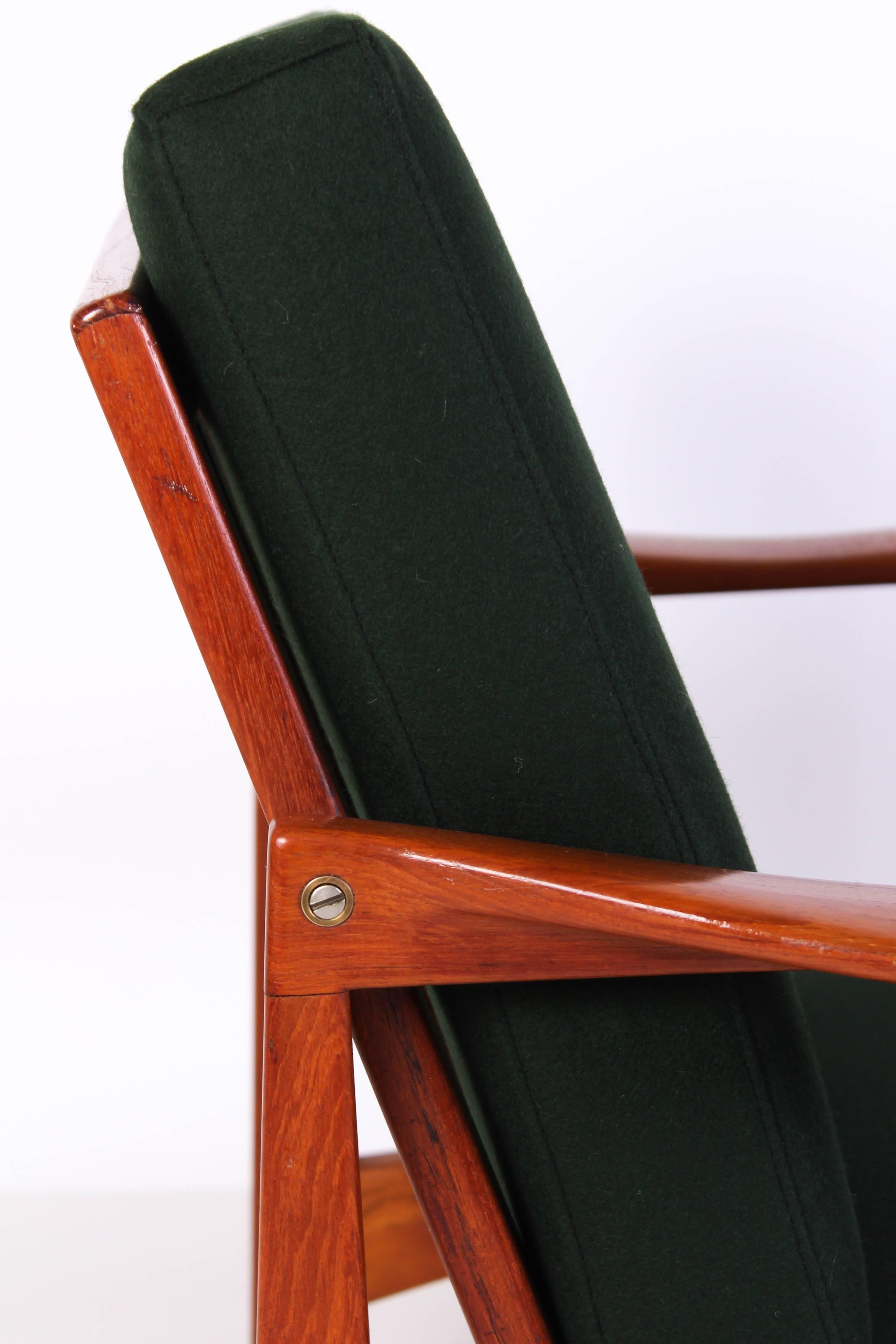 Midcentury Swedish Svante Skogh Teak Easy Chair 6