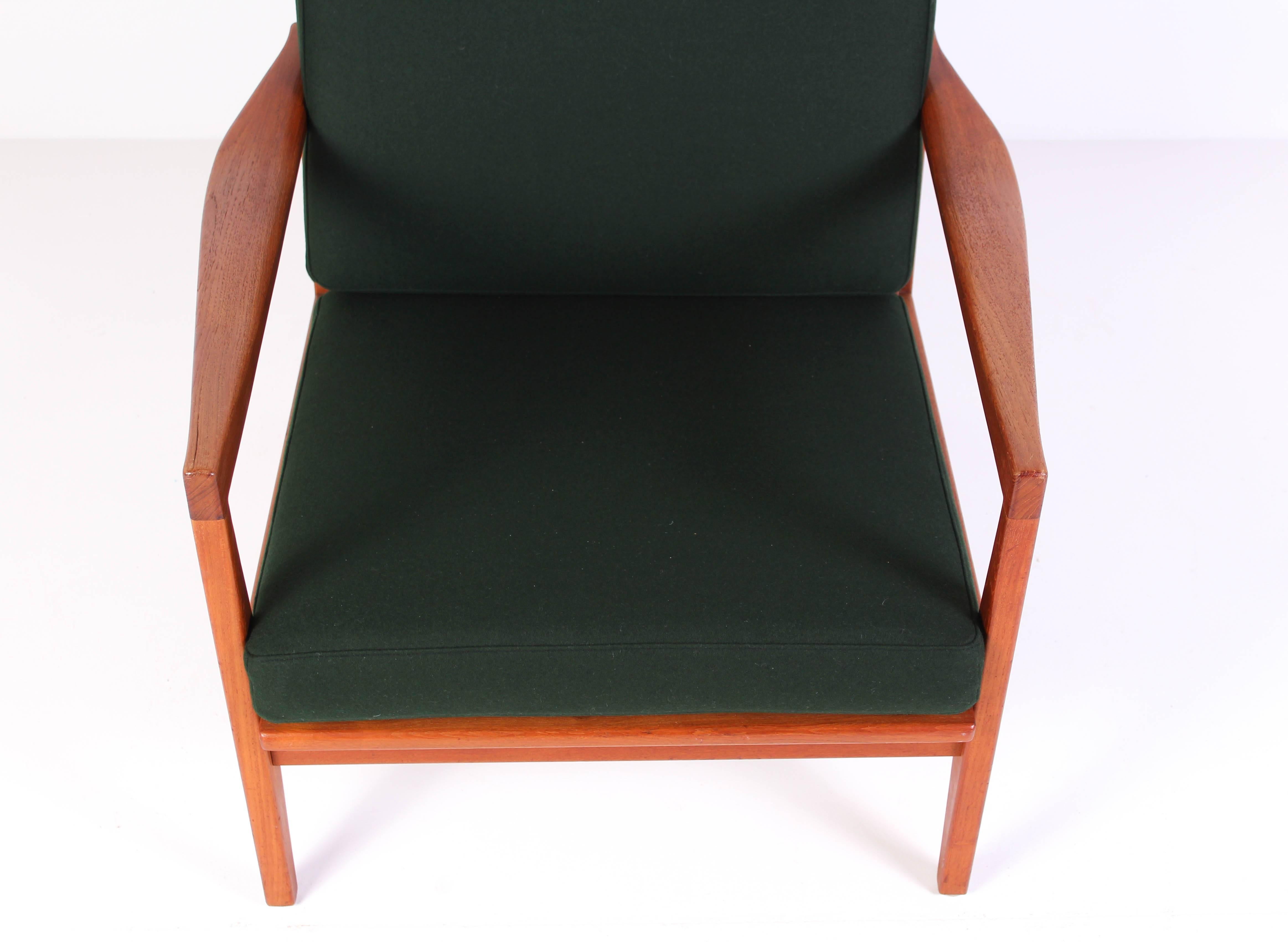 Midcentury Swedish Svante Skogh Teak Easy Chair 9