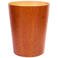 Midcentury Swedish Teak Paper Bin by Servex, 1950s