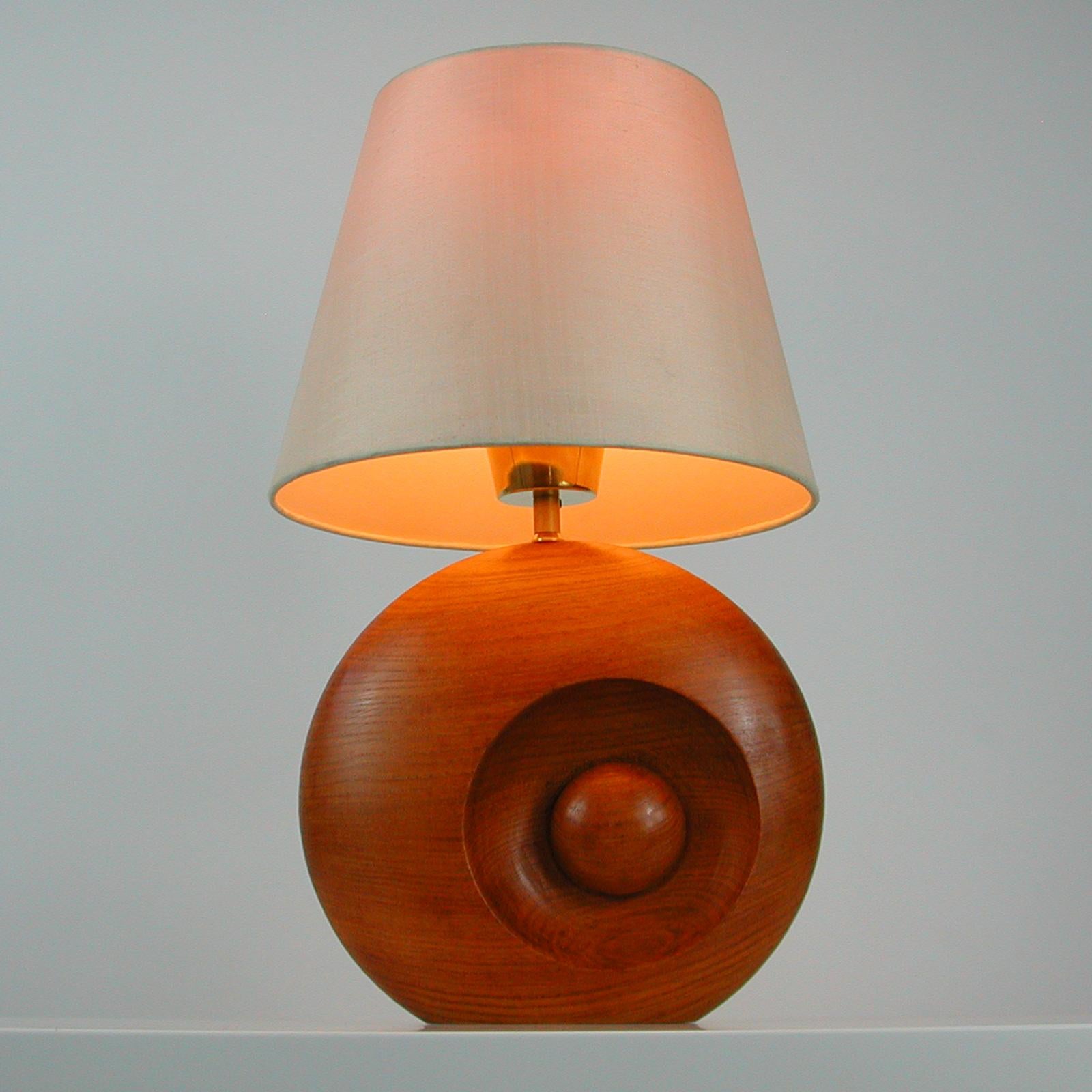 Lampe de bureau suédoise en teck du milieu du siècle dernier, années 1960 en vente 9