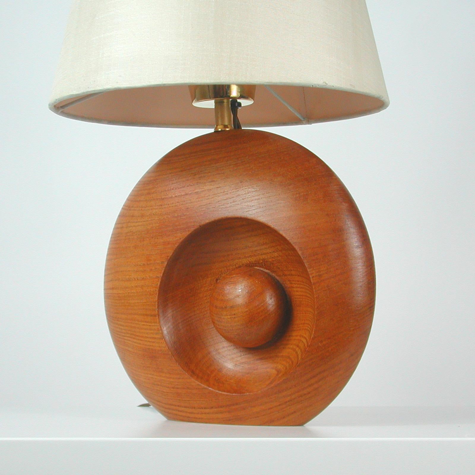 Mid-Century Modern Midcentury Swedish Teak Table Lamp, 1960s