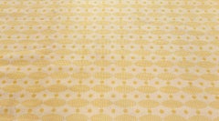 Doris Leslie Blau Midcentury Swedish Yellow Double Sided Fragment Rug