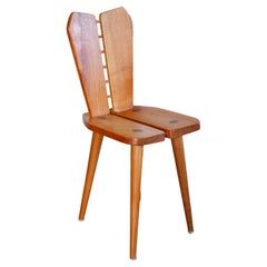 Midcentury Swedsih Elm Chair, Sweden, circa 1960