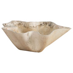 Midcentury Swiss Willy Guhl Clam Shell Planter