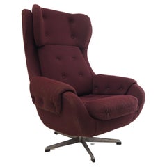 Midcentury Swivel Armchair, 1960s