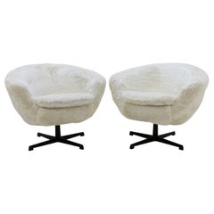 Midcentury Swivel Chairs, 1970s