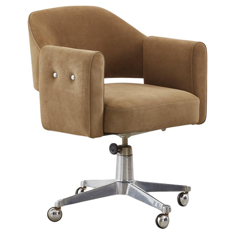 Midcentury swivel desk chair - Spain, 1960s.