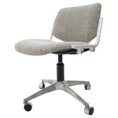 Midcentury Swivel Office Chair by Giancarlo Piretti for Anonima Castelli, 1970s
