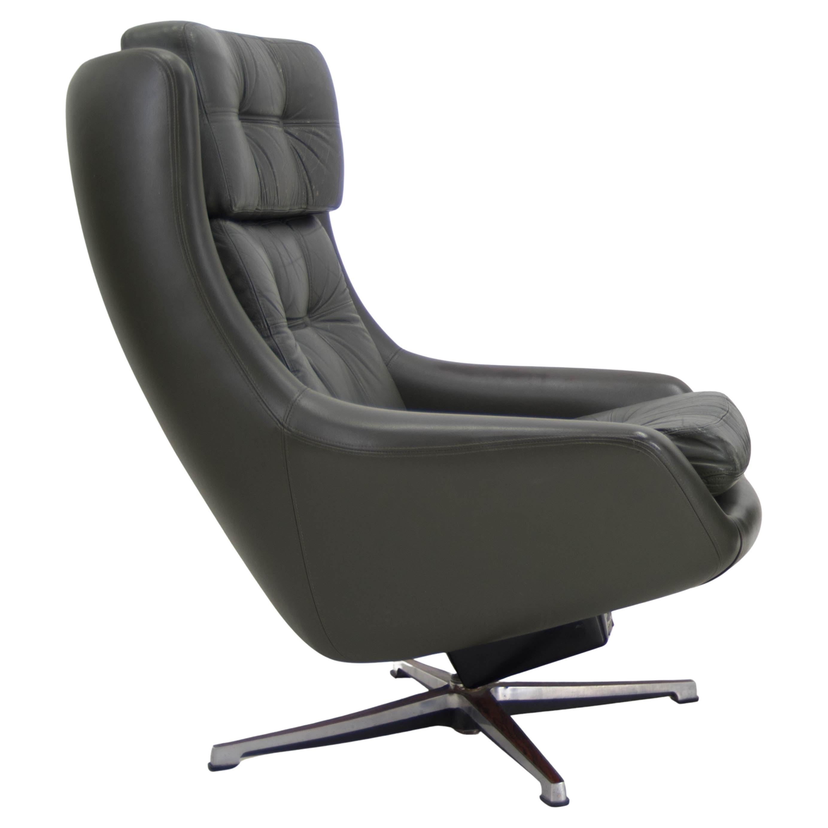 Fauteuil à bascule du milieu du siècle, PEEM, Finland, années 1970