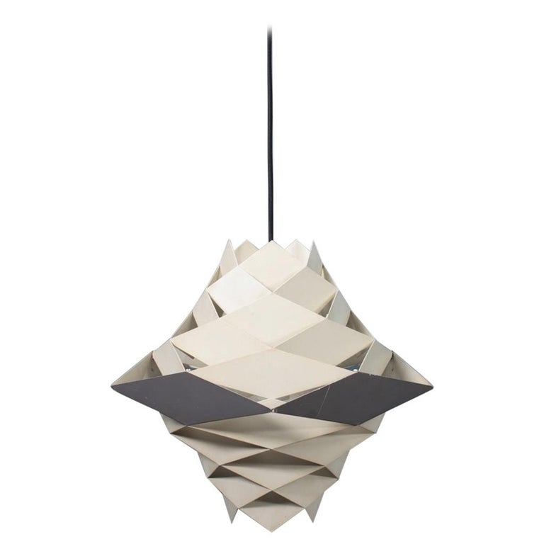 Midcentury "Symfoni" Ceiling Lamp by Preben Dahl, 1960s For Sale at 1stDibs