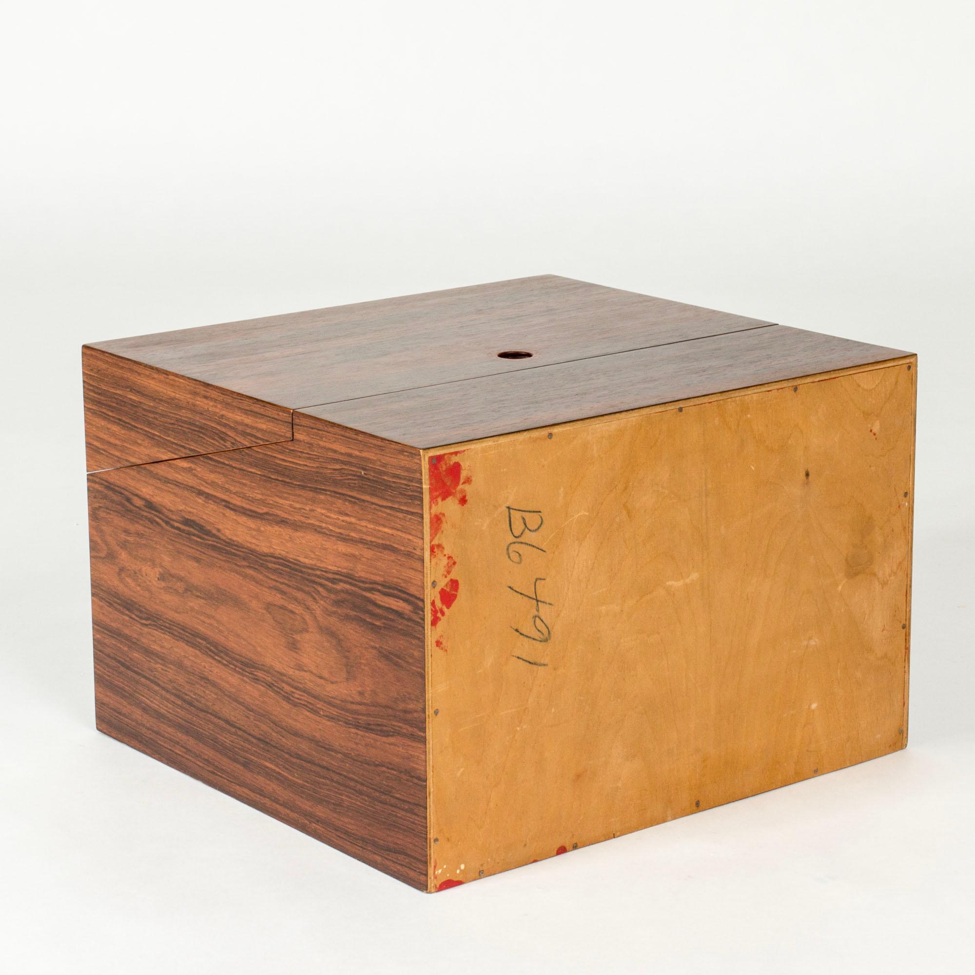 Mueble bar de mesa de mediados de siglo, Leif Alring, Suecia, años 60 Sueco en venta
