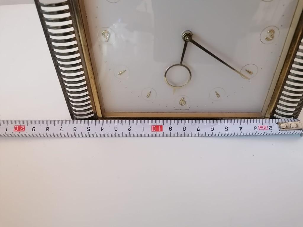 German Midcentury Table Clock by Kienzle For Sale