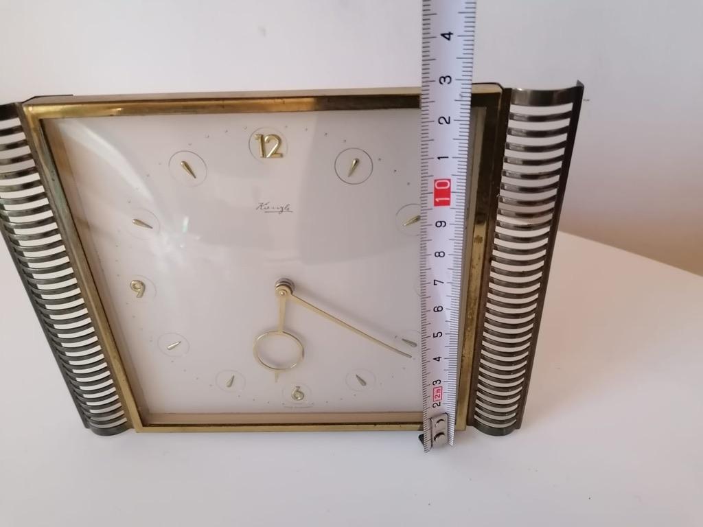 Midcentury Table Clock by Kienzle In Good Condition For Sale In Vienna, AT
