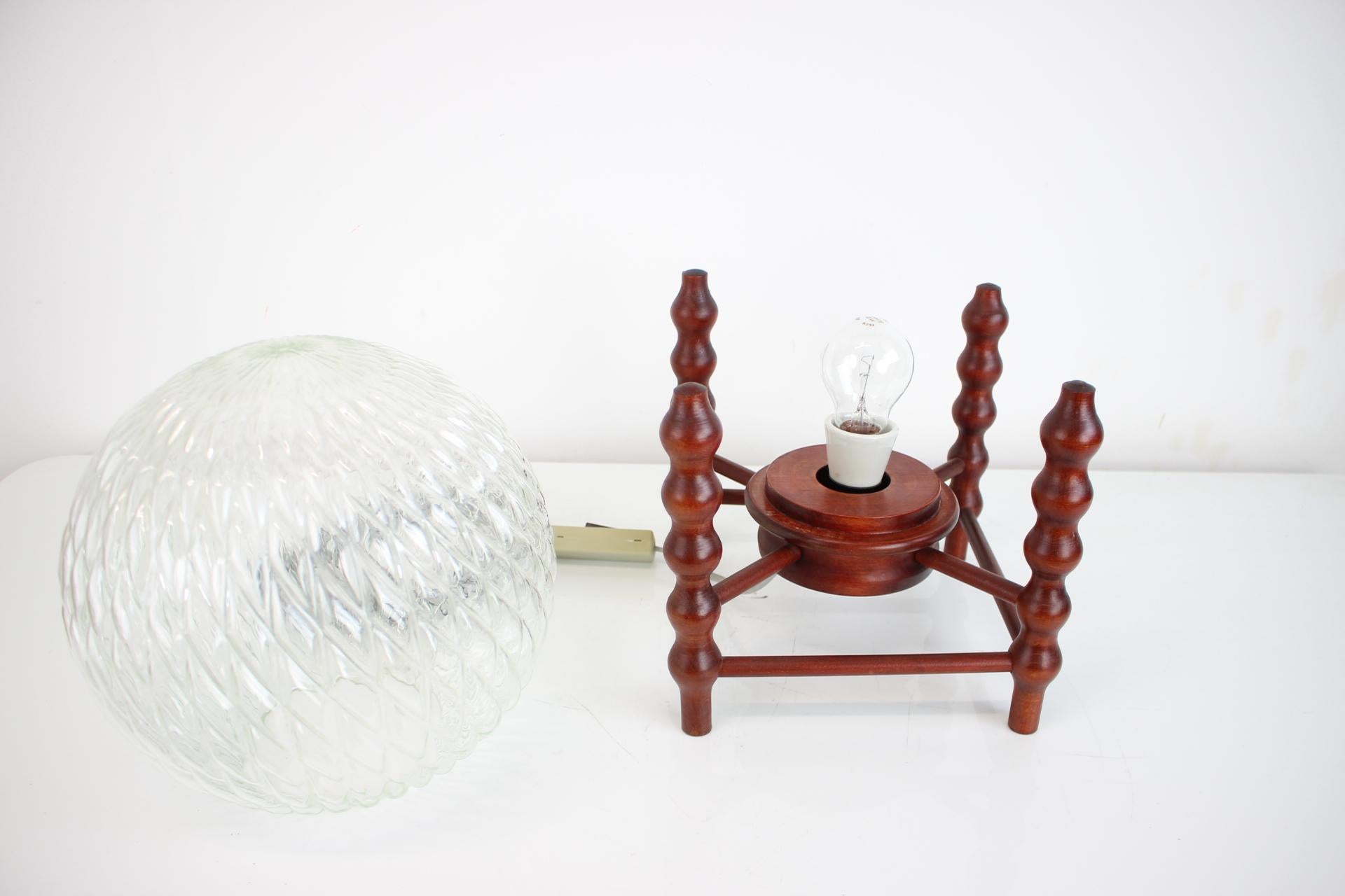 Tchèque Lampe de table du milieu du siècle, 1960 en vente