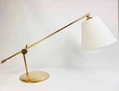 Midcentury Table Lamp Attributed to Poul Dinesen, Denmark, 1960s