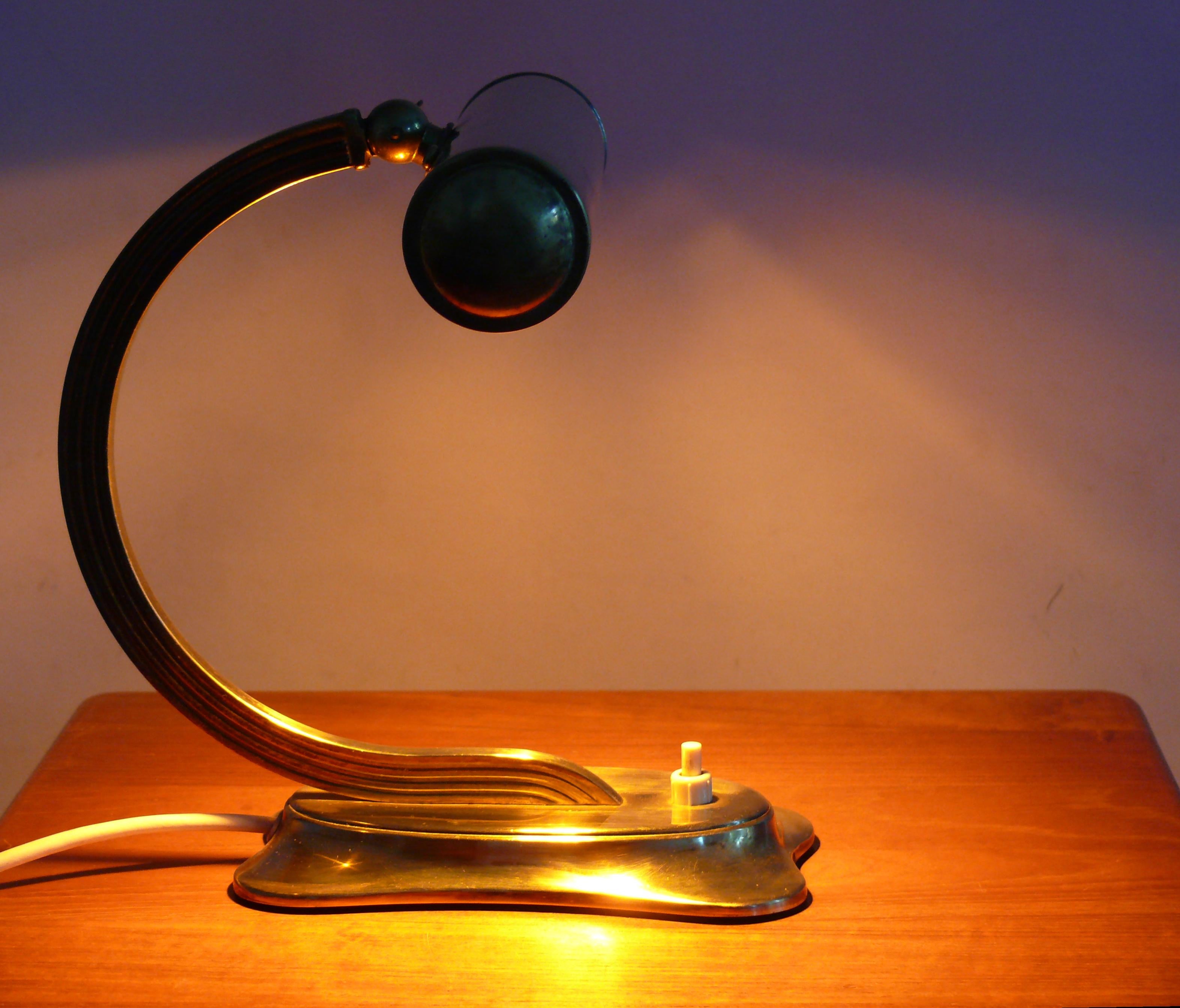 Midcentury Table Lamp / Bedside Lamp - Germany, 1960s In Good Condition For Sale In Schwerin, MV