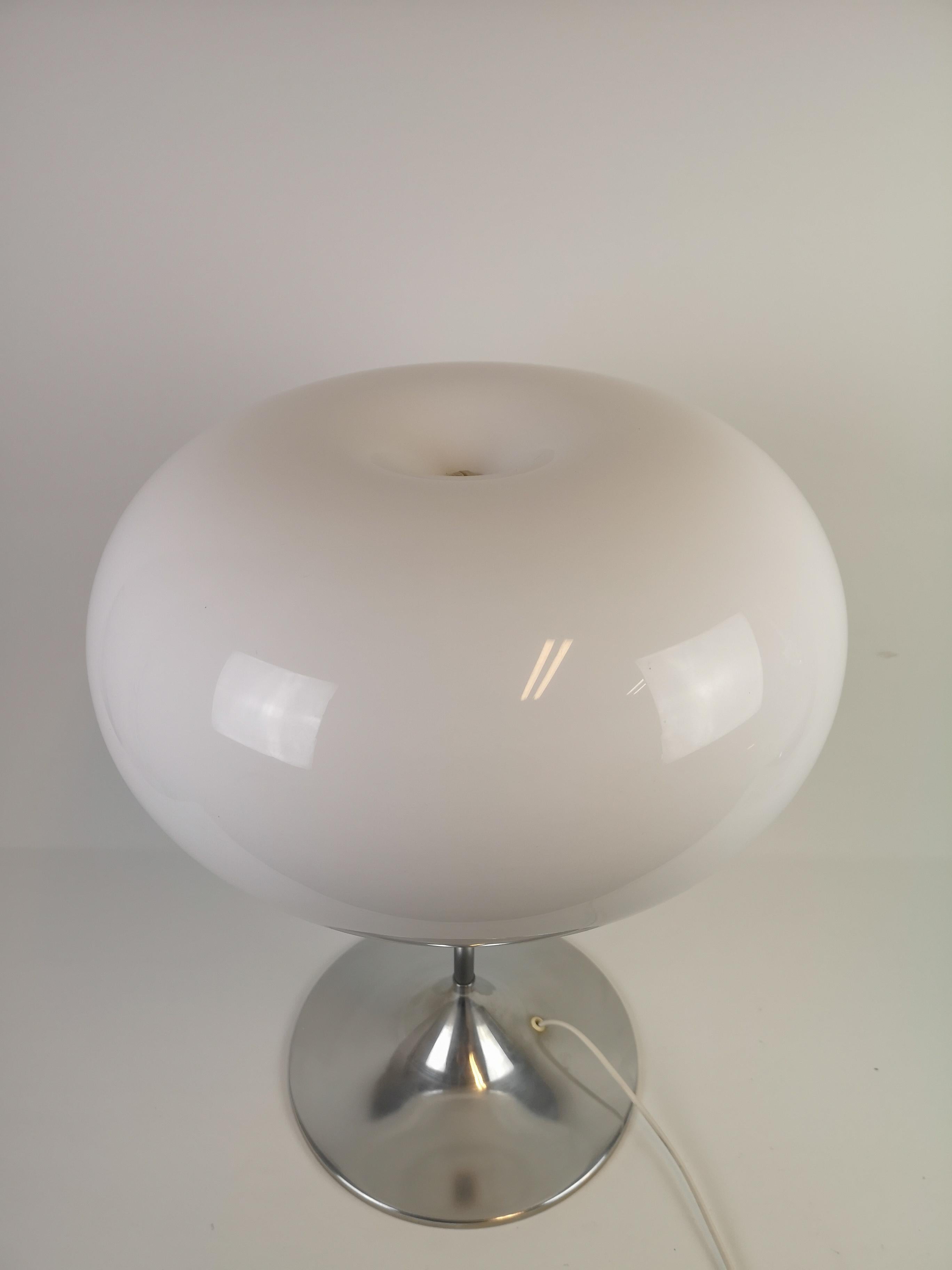 Swedish Midcentury Table Lamp Bergboms B-105 Art Deco Style 1960s Sweden