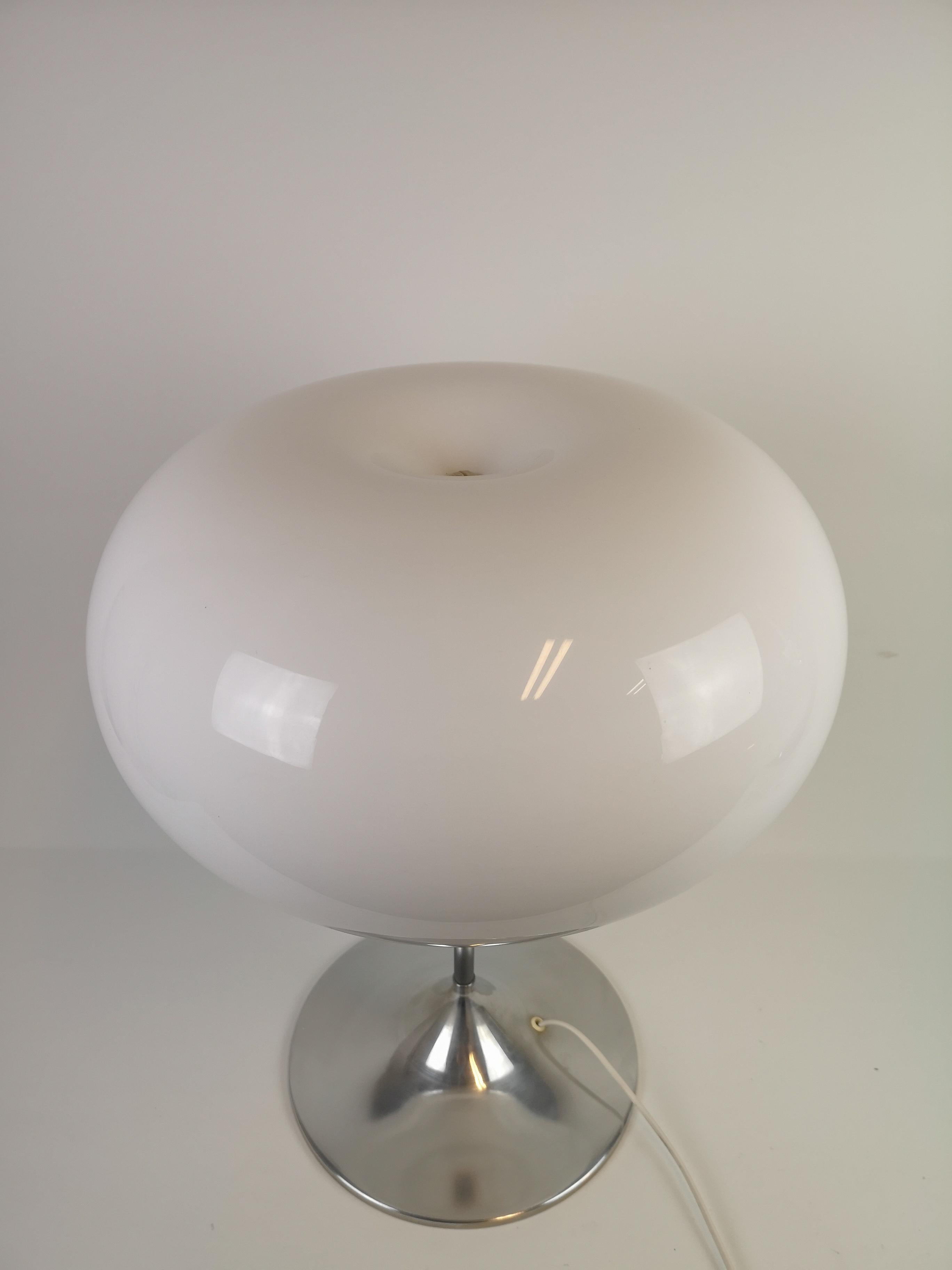 Swedish Midcentury Table Lamp Bergboms B-105 Art Deco Style, 1960s, Sweden For Sale