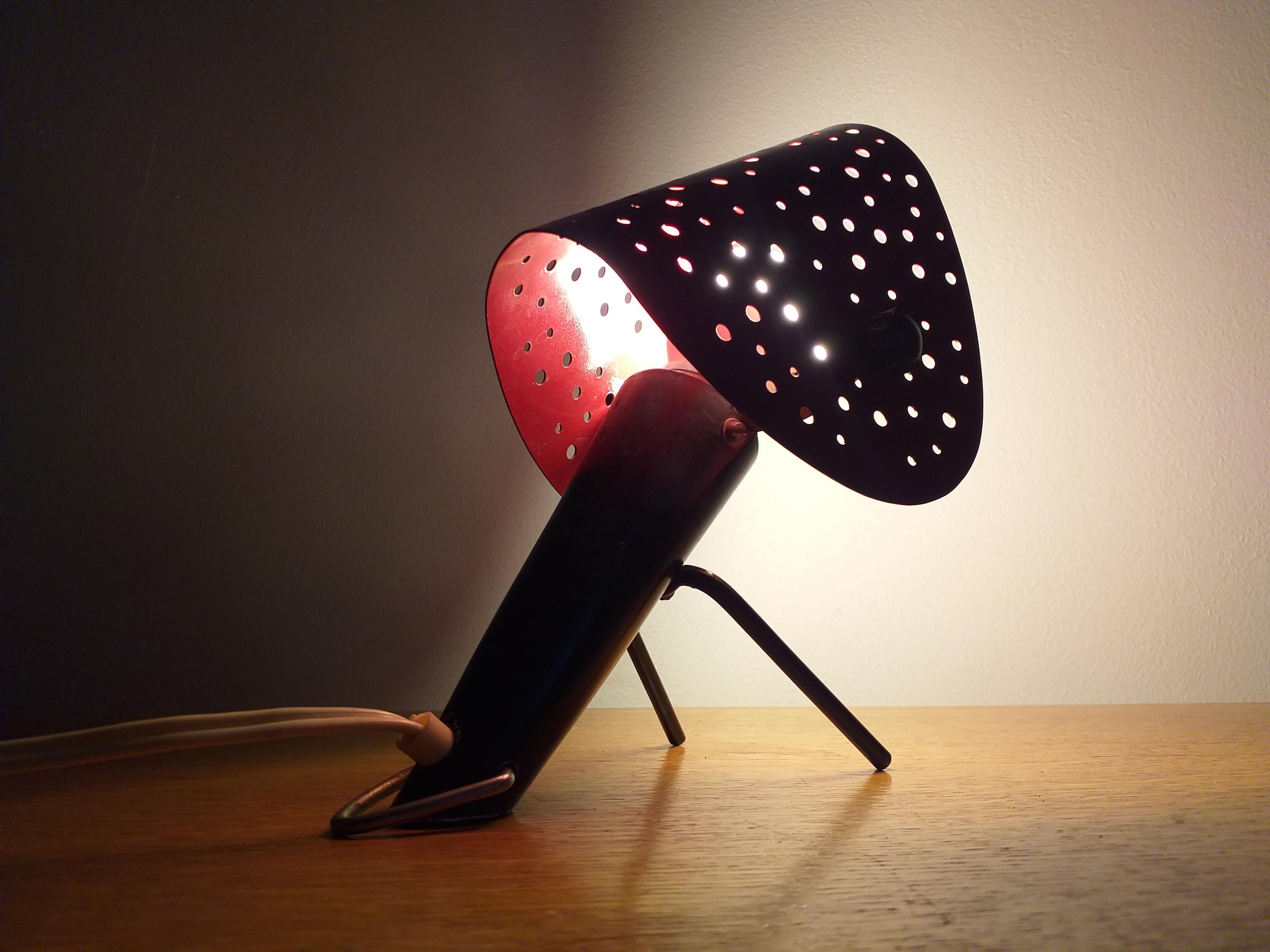 Midcentury Table Lamp by Ernst Igl for Hillebrand, 1950s In Good Condition For Sale In Praha, CZ