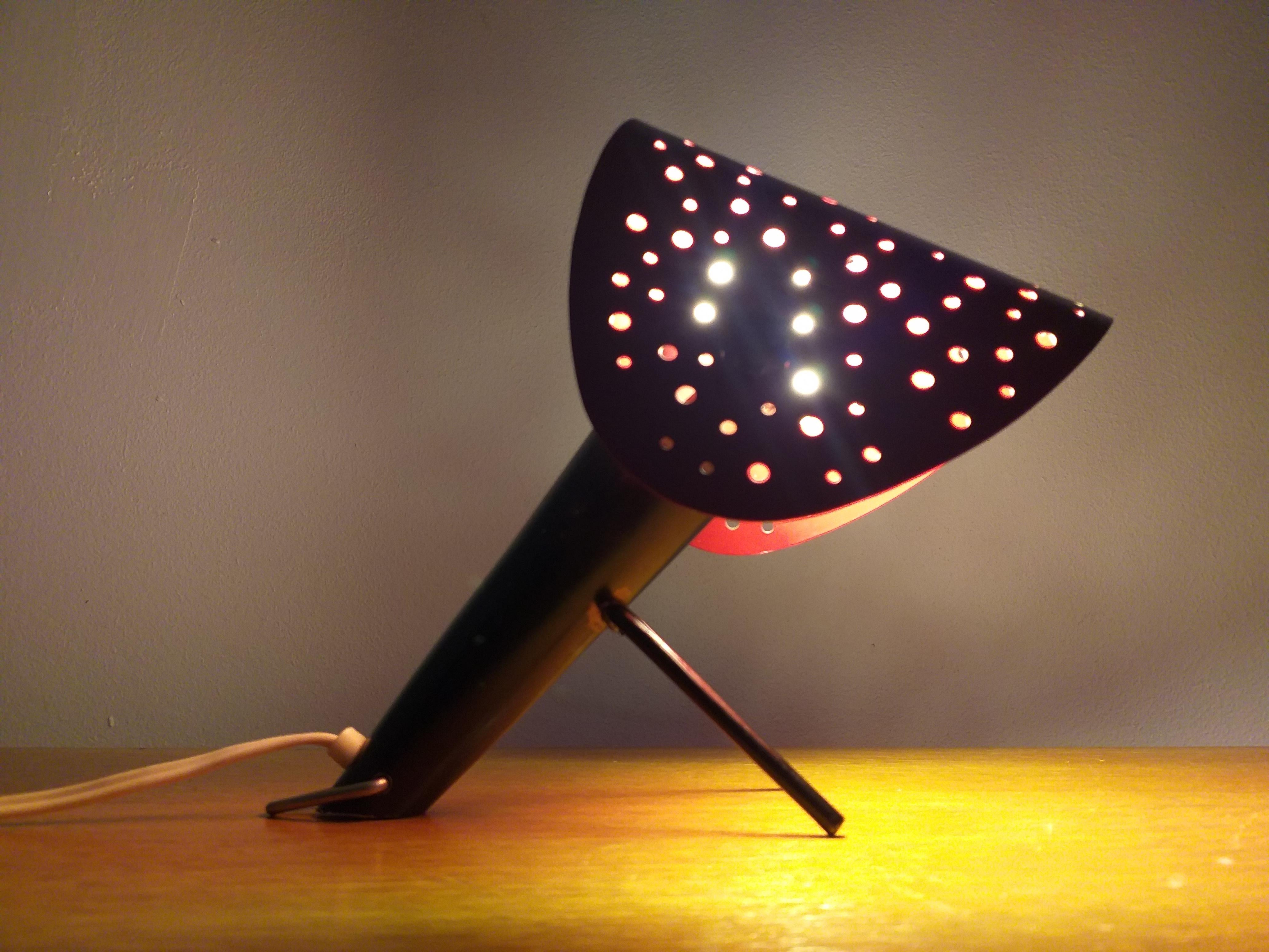 Mid-20th Century Midcentury Table Lamp by Ernst Igl for Hillebrand, 1950s For Sale