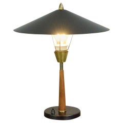 Vintage Midcentury Table Lamp by Fog & Morup, circa 1950s
