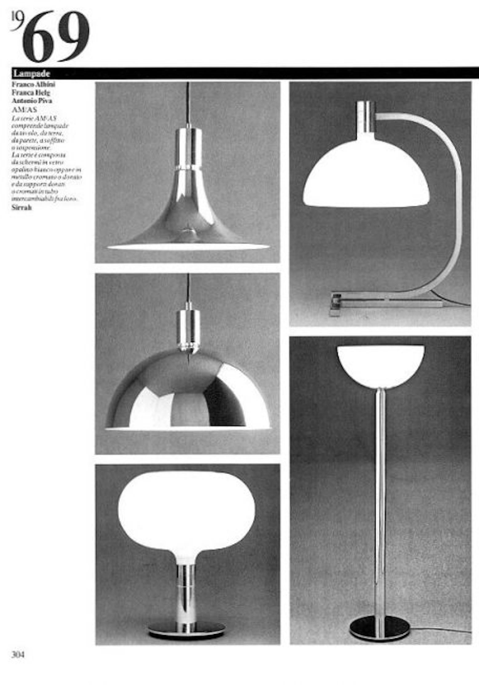 Italiano Lampada da tavolo del metà del secolo scorso di Franco Albini e Franca Helg per Sirrah , Italia, anni '60 in vendita